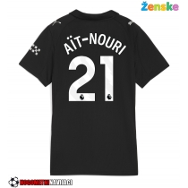 Ženske Nogometnih dresov Manchester City Rayan Ait-Nouri #21 Gostujoči 2025-26 Kratki rokavi